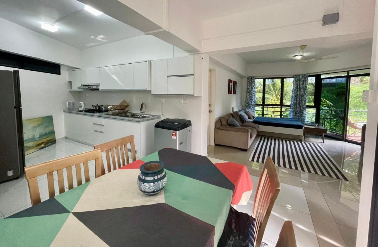 Kk Jungle Hideaway Lovely Apartment 5 Mins Walk To Town 코타키나발루 외부 사진